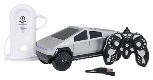 R/C Auto Track Srebrny + Stacja Ładowania na Arena.pl