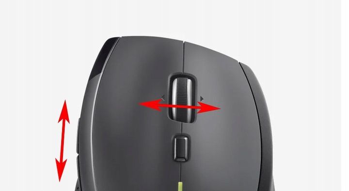 Myszka bezprzewodowa Logitech M705 Marathon sensor optyczny zdjęcie 7