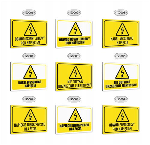 Tabliczka znak informacyjny dibond 20X15 UWAGA ROBOTY NA WYSOKOŚCI na Arena.pl