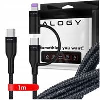Kabel 2w1 Alogy USB-C typ C do Lightning PowerDelivery do Apple iPhone PD 6