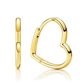 kolczyki ze stali szlachetnej platerowane 14k złotem, zapięcie angielskie