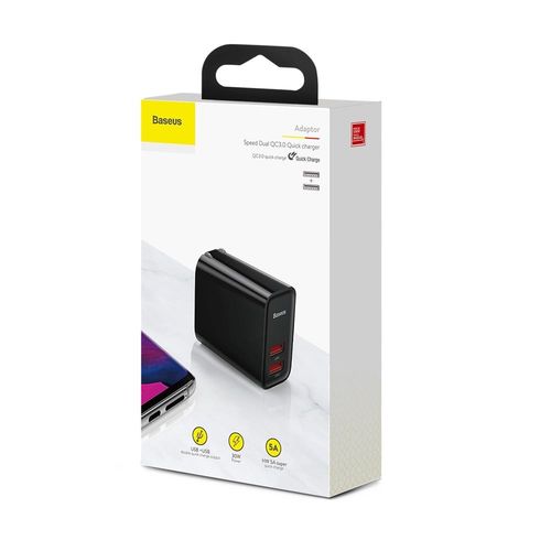 Ładowarka sieciowa 2 x USB Quick Charge 4.0 Baseus na Arena.pl