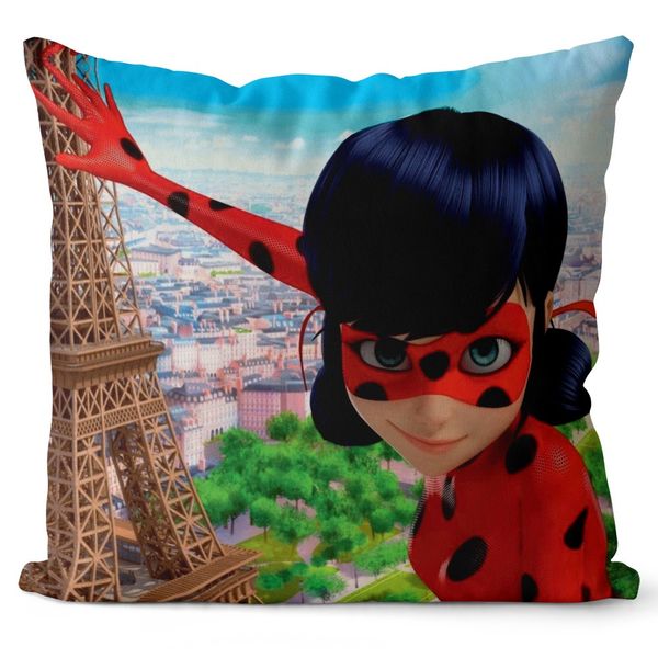 Poszewka licencyjna 40x40cm BIEDRONKA MIRACULUM zdjęcie 1