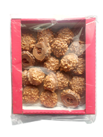 Ciastka z kremem krówkowym w polewie 500g Kremówka o smaku krówkowym