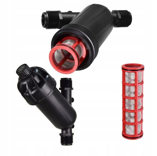 FILTR SIATKOWY ANTYPIASKOWY 1" CAL DO POMPY HYDROFORU GWINT ZEWNĘTRZNY na Arena.pl