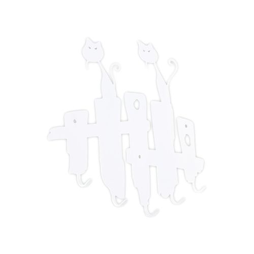 Wieszak Ścienny Koty Biały na Arena.pl