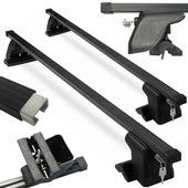 Uniwersalny bagażnik bazowy na punkty montażowe AMOS C-15 PLUS Belki Stalowe 140cm