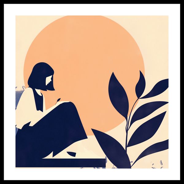 Plakat 60x60cm Kontemplacja zdjęcie 3