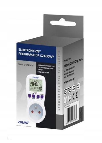 Programator czasowy Orno OR-PRE-409 na Arena.pl