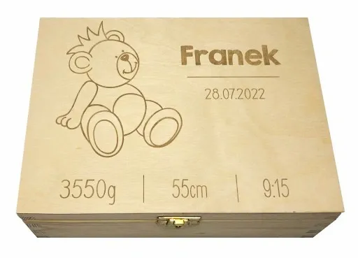 PUDEŁKO WSPOMNIEŃ PREZENT ROCZEK CHRZEST NARODZINY zdjęcie 3