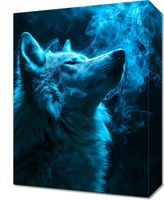 Obraz 30x40cm Oddech Wilka