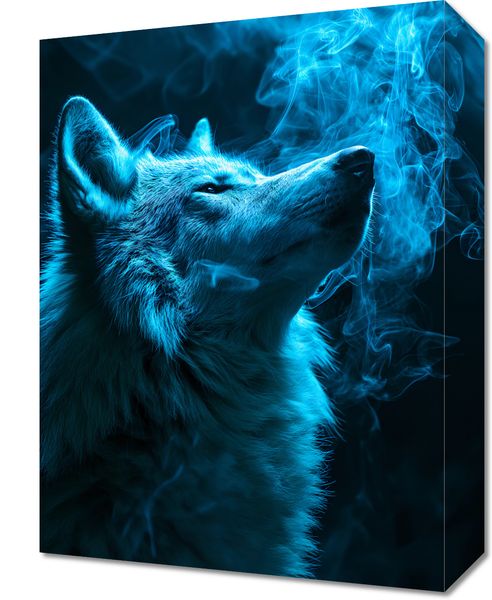 Obraz 30x40cm Oddech Wilka zdjęcie 1