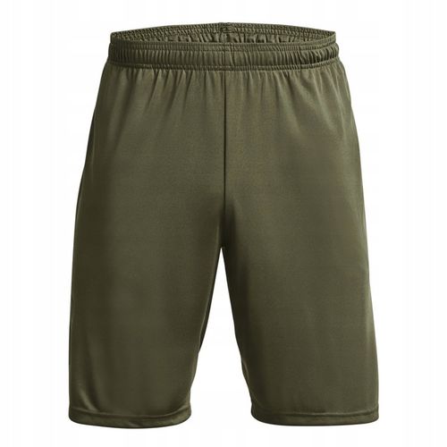 Męskie spodenki treningowe UNDER ARMOUR TECH GRAPHIC SHORT - oliwkowe/khak na Arena.pl