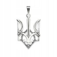 WISIOREK SREBRO 925 SYMBOL UKRAINY TRÓJZĄB тризуб