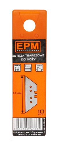 ostrza trapezowe 10 sztuk - e-400-0422 na Arena.pl