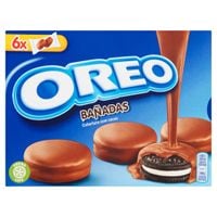 Oreo z nadzieniem o smaku waniliowym oblane polewą kakaową 246g x12szt