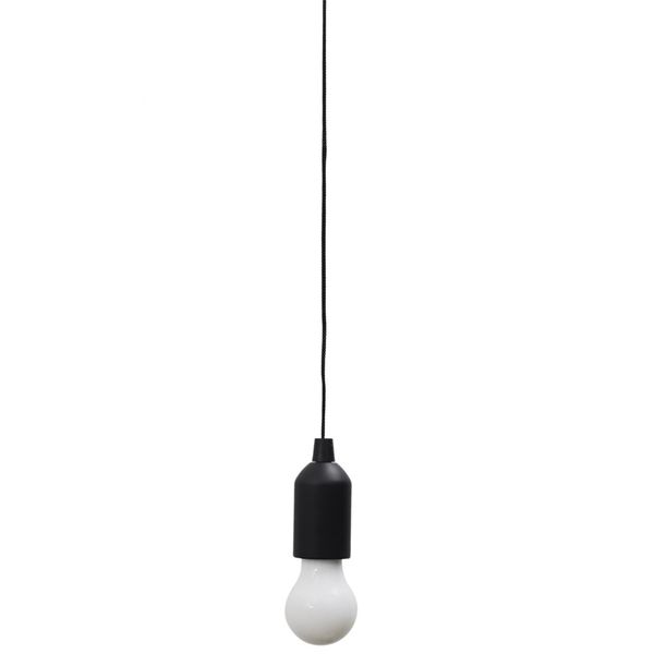 Lampa wisząca żarówka multikolor czarna zdjęcie 2