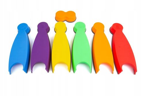 Tor animacyjny sensoryczna ścieżka do ćwiczeń Gonge kolorowa rzeka na Arena.pl