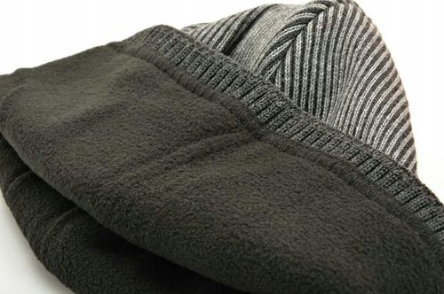 Męska CZAPKA ZIMOWA L/XL Akryl - na zimę - POLAR na Arena.pl