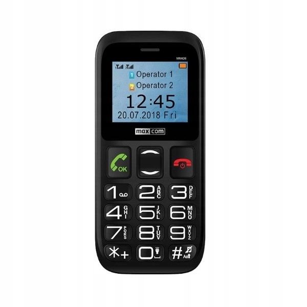 Telefon Komórkowy Maxcom Mm426 Czarny zdjęcie 3
