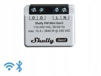 Shelly PM Mini Gen3 Pomiar Mocy do 16A WiFi Matter