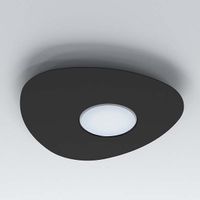 Czarna lampa sufitowa Organic 8303 minimalistyczna do sypialni