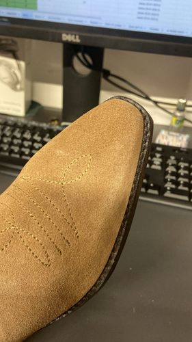 MANGO Skórzane kowbojki R36 na Arena.pl