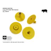 Kolczyk RFID do znakowania trzody, świń, prosiąt FDX-B