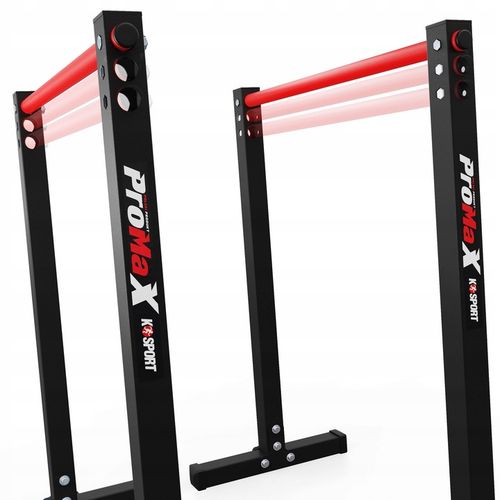 Poręcze treningowe stacjonarne wielofunkcyjne UCHWYT ćwiczeń POMPEK DIPÓW na Arena.pl