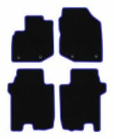 Dywaniki welurowe CARLUX-BLUE do Honda City V FL 2011-2013 sedan