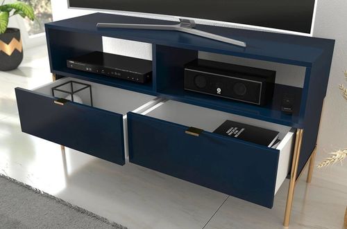 Szafka RTV Polka Navy Blue na Arena.pl