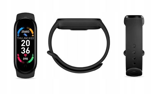 SMARTBAND M6 ZEGAREK SMARTWATCH DAMSKI MĘSKI DLA DZIECI BAND OPASKA SPORT na Arena.pl