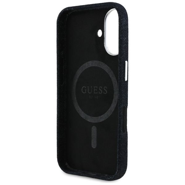 Etui Guess do iPhone 16, Czarny, MagSafe zdjęcie 7