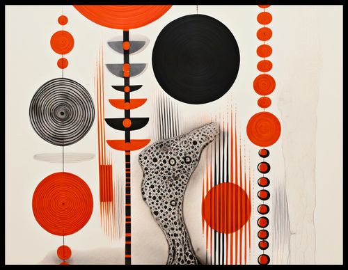 Plakat 65x50cm Kontrastowy Kosmos na Arena.pl