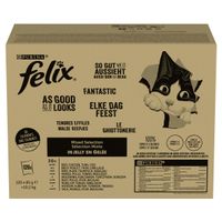 Mokra karma dla kota w galaretce Felix Fantastic 120 szt. x 85g (10,2 kg)