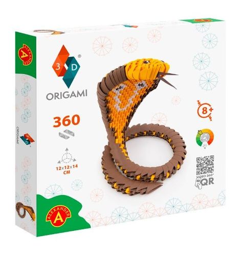 Origami 3D - Kobra na Arena.pl