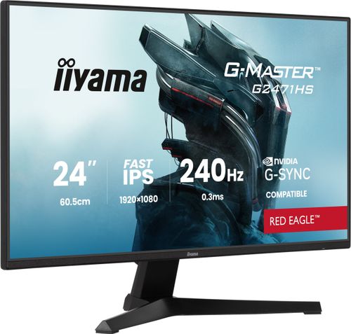Monitor LED 24" iiyama G-Master G2471HS-B1 Red Eagle na Arena.pl