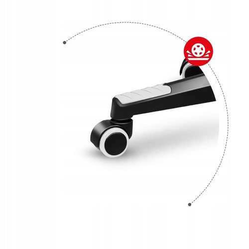 Fotel Gamingowy Gracza obrotowy Tilt HUZARO Force Force 2.5 WHITE MESH na Arena.pl