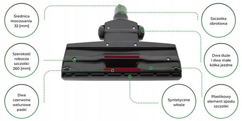 Szczotka do Numatic Henry HVR 200 NVH 180 na Arena.pl
