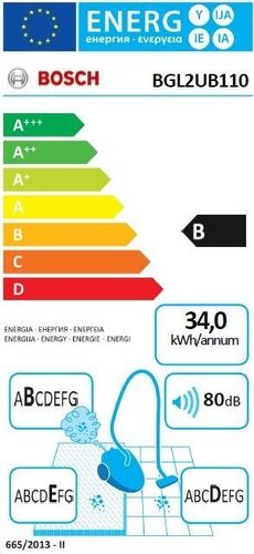 Odkurzacz workowy BGL 2UB110 na Arena.pl