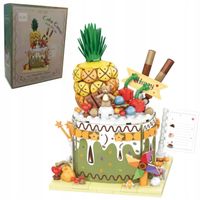 KLOCKI KONSTRUKCYJNE ZESTAW 432 EL. ELEMENTY TORT URODZINOWY ANANAS COIL
