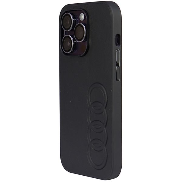 Etui Audi do iPhone 14 Pro, Czarny zdjęcie 3
