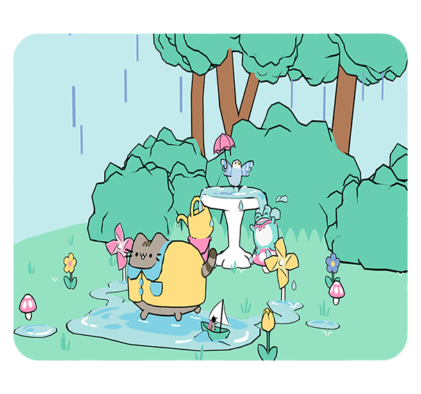 Podkładka pod myszkę Pusheen zdjęcie 1