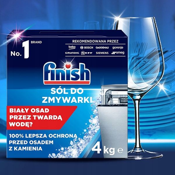 Finish Sól ochronna do zmywarki 4 kg zdjęcie 4