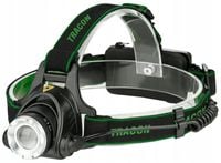 Latarka czołowa akumlatorowa 5W zmienna optyka HL500B Tracon