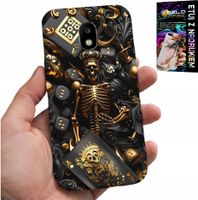 ETUI DO SAMSUNG GALAXY J5 2017 - KRÓL POKER KOŚCI AS WZORY DLA MEN +SZKŁO