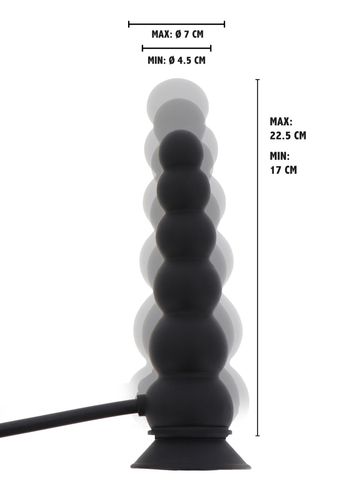 Hidden Desire Extreme Inflatable Suction Base Plug - Expert na Arena.pl