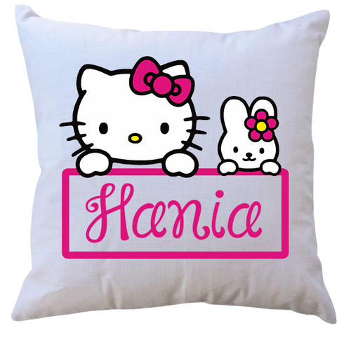 Poduszka Hello Kitty z imieniem na Arena.pl
