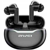 SŁUCHAWKI BLUETOOTH 5.3 AWEI T50 PRO TWS CZARNE BEZPRZEWODOWE STEREO