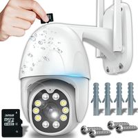 Kamera zewnętrzna obrotowa do monitoringu ZOOM WIFI SD 32 GB
